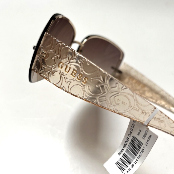 New GUESS Wrap Around Sunglasses GO00034 Acetate Embossed Black $_12.JPG main image 4